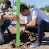 SÁENZ PEÑA: EL MUNICIPIO PLANTÓ MÁS DE 50 ÁRBOLES EN LA OBRA DEL PARQUE LINEAL