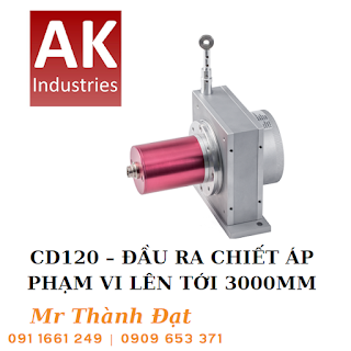 AK INDUSTRIES CD120 , CHIẾT ÁP AK INDUSTRIES TẠI VIỆT NAM