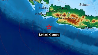 Gempa Bumi M 5.5 Guncang Banten, Terasa di Jakarta Hingga Sukabumi