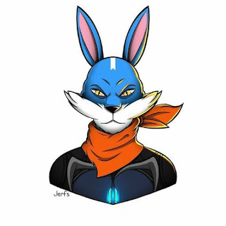 Garena Free Fire Warrior Bunny Bundle Art