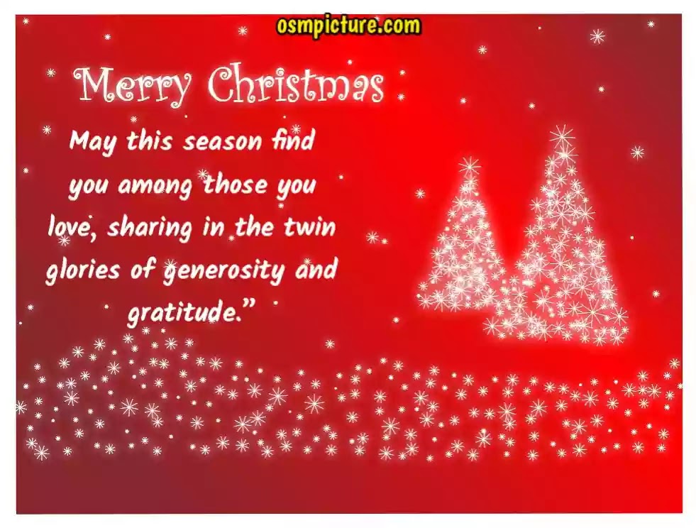 Merry Christmas quote images
