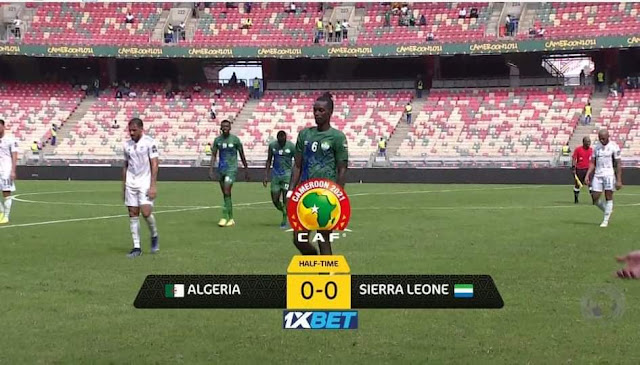 سيراليون ينجح في فرض التعادل علي المنتخب الجزائري