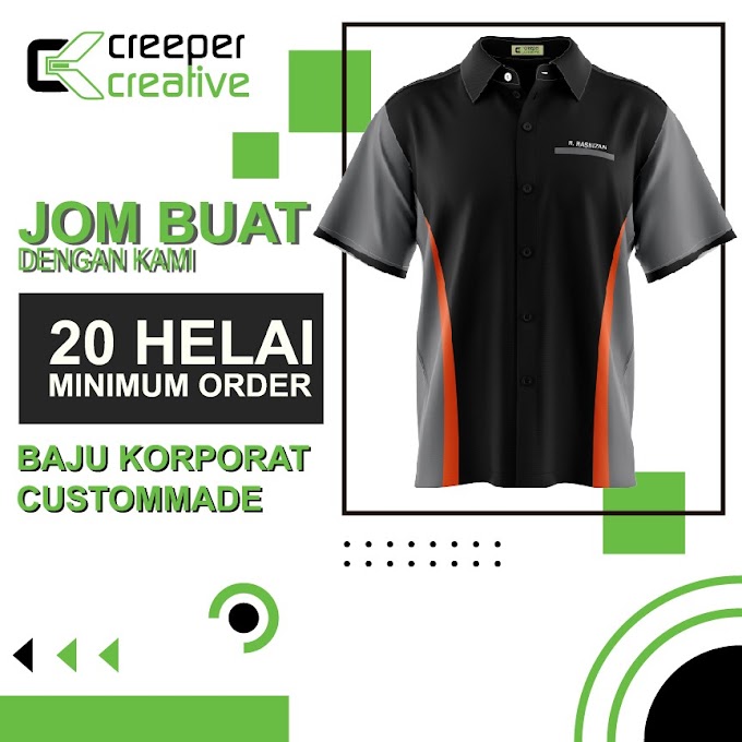 Creeper Creative merupakan syarikat pembekal dan pengeluar Uniform Custom Made