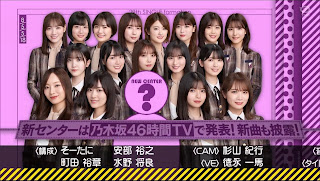 On Nogizaka46 announced that a 5th Generation member will be center for the group's 29th single out March 23, 2022.   The 5th Generation had only started to be revealed earlier this month. The chosen member will be announced in the next 3 days on Nogizaka 46 Hour TV.   When the 29th single title announced to be "Actually..." it's center also revealed to be Nakanishi Aruno.   The only short haired Nogizaka46 5th generation member to lead the group for the very first time.