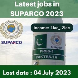 SUPARCO jobs
