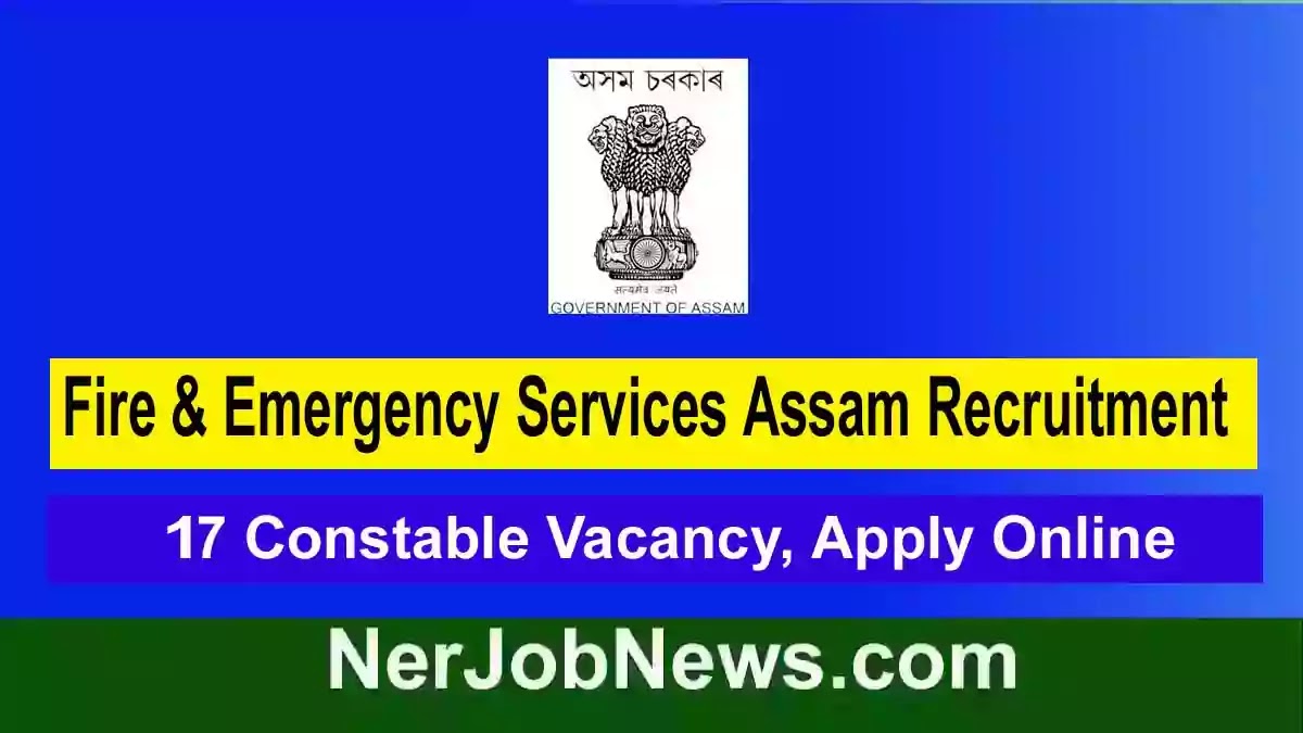 Fire & Emergency Services Recruitment 2022 – 17 Vacancy, Apply Online