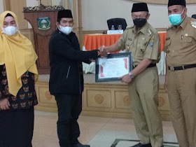 Drs H Cek Endra Di Nobatkan Sebagai Bapak BPD Kabupaten Sarolangun