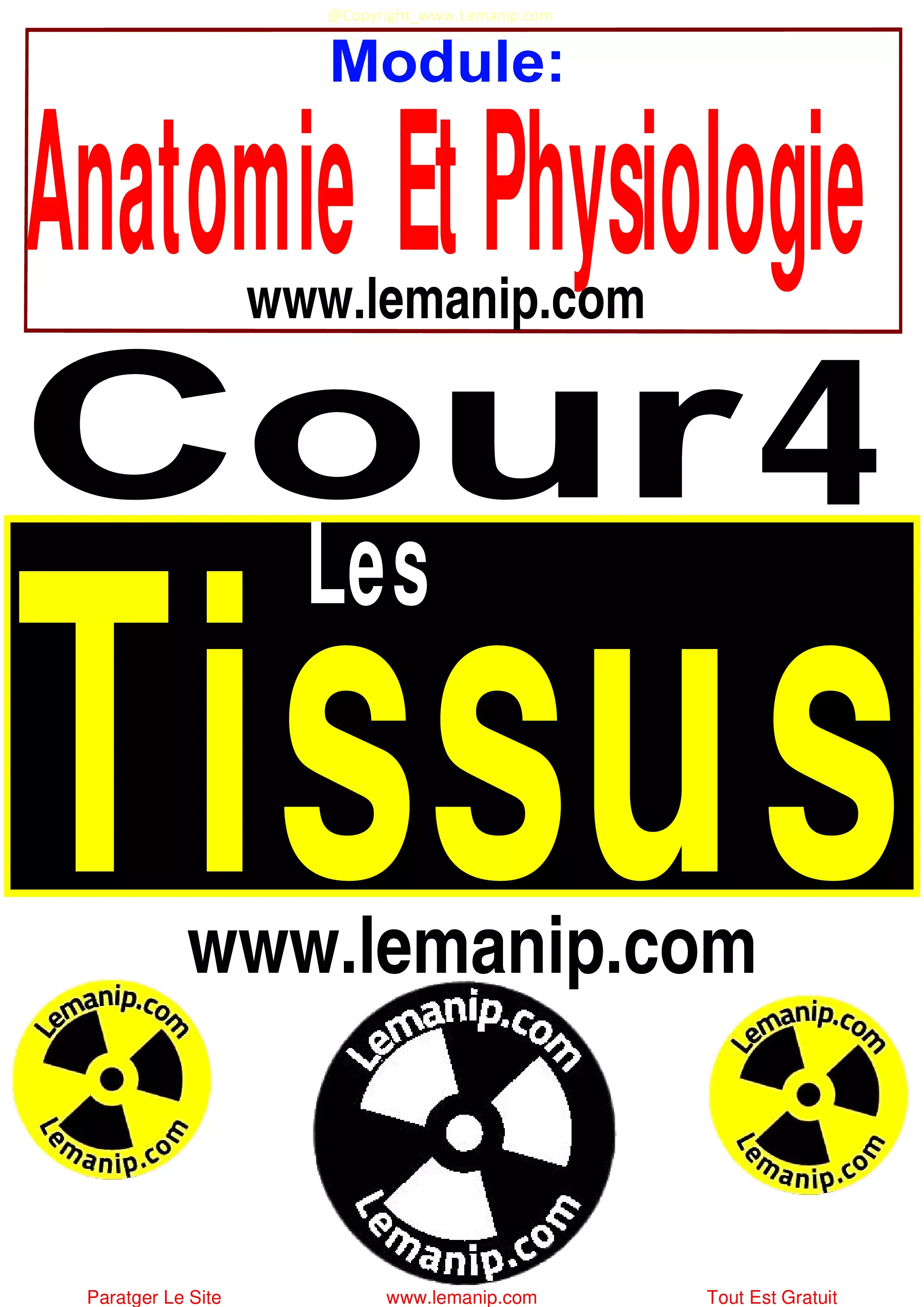 Tissus Humain Anatomie