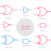 Logic Gate Symbols - OR, AND, NOT, NOR, NAND, XOR, XNOR