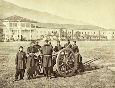 Bitola group of Ottoman artillerymen October 1863