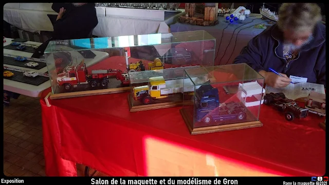 Salon de la maquette et du modélisme de Gron (89) de 2021.