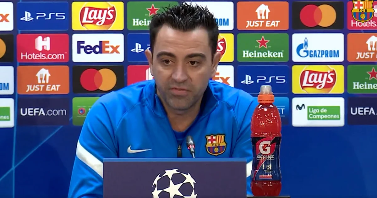 Reporter asks for message to fans if Barca lose to Benfica, Xavi provides brilliant response