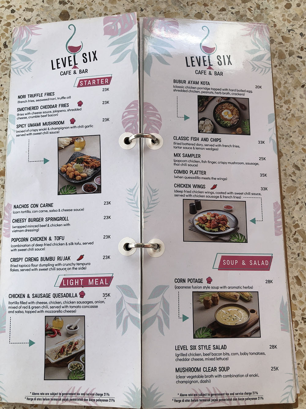 LEVEL SIX CAFE, Bandung - Restaurant Reviews, Photos & Phone