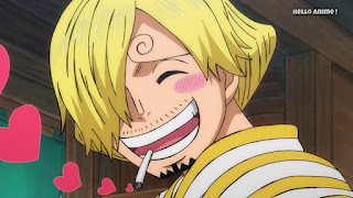 ワンピースアニメ 920話 ワノ国編 | ONE PIECE SANJI サン五郎 十八番そば