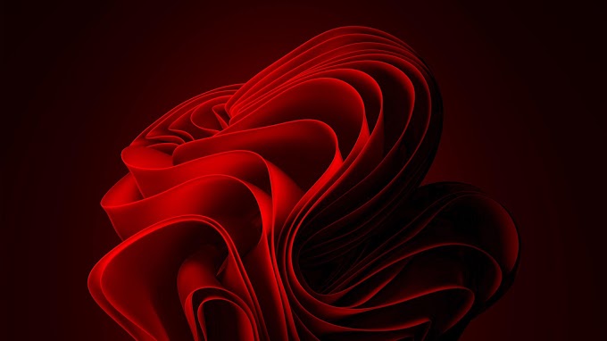 Windows 11 Wallpapers Red [4K Resolution] (Official)