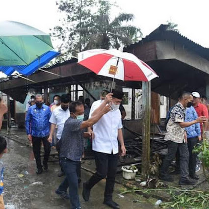 Kunjungi Keluarga Korban Kebakaran, Bupati Batubara Akan Beri Bantuan