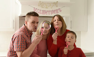 valentine day with kids