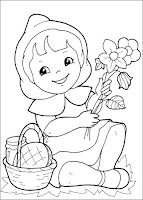 Little Red Riding Hood coloring pages