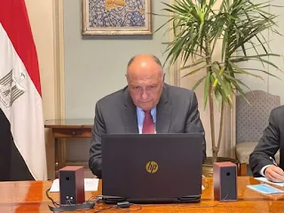 عبر الفيديو كونفرانس.. وزير الخارجية يشارك في إجتماع رفيع المستوي حول السودان