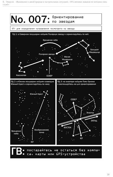 100 Deadly Skills: Survival Edition. No. 007. Celestial Navigation