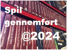 # Gennemførte spil @ 2024