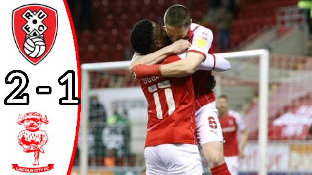 Rotherham vs Lincoln City 2-1 / All Goals and Extended Highlights / All Goals and Extended Highlights / Football League One 