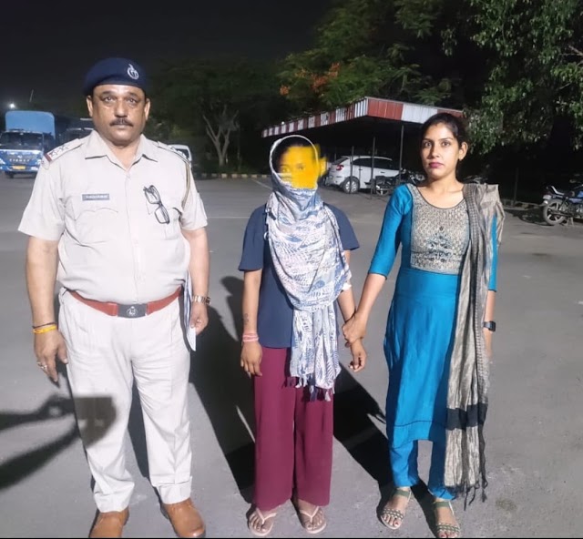 अश्लील फोटो वायरल करने की धमकी दे कर 2 लाख ले चुकी महिला को क्राइम ब्रांच ने किया गिरफ्तार ।