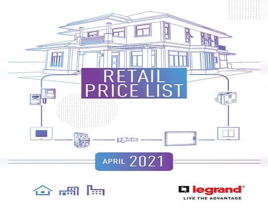 Legrand Switches Price List Free PDF