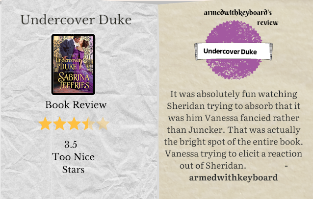 Review Cover for Undercover Duke