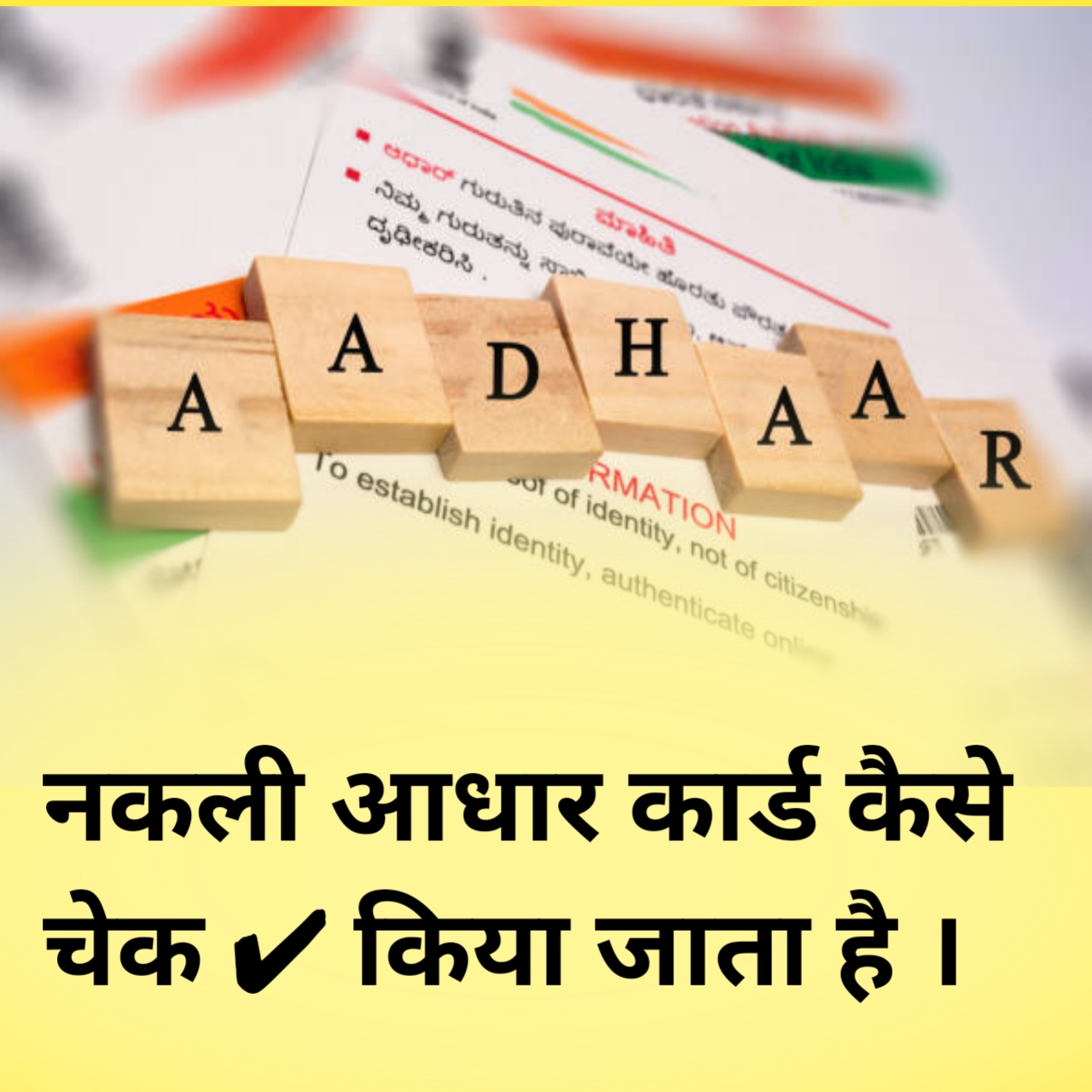 How to check your duplicate Adhaar card