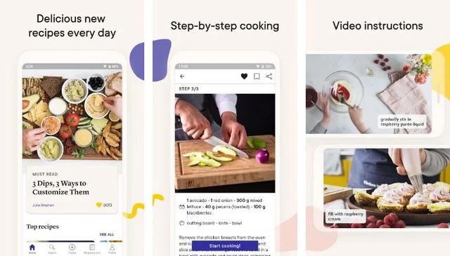 أفضل تطبيق للطهاة المنزليين للأندرويد