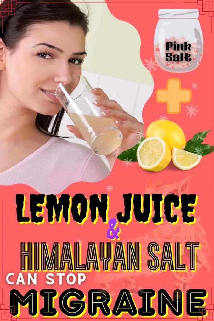 Lemon Juice And Salt Can Stop Migraine