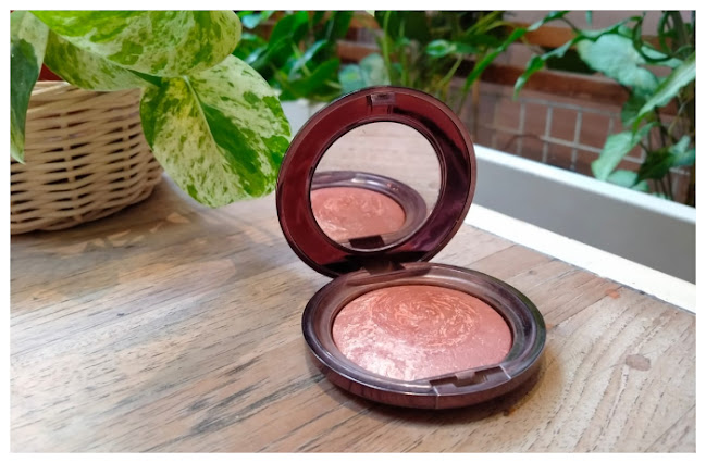 Review Pixy Make It Glow Adorable Marble Blush 01 Brick Terracota