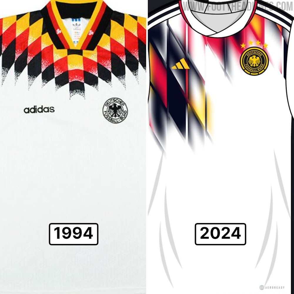 Germany '2024' Home & Away Kit Concepts Footy Headlines