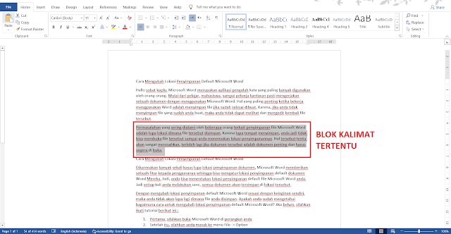 Cara Menerjemahkan Teks (Translate) di Microsoft Word