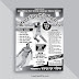 Cricket Tournament Poster Design Free Vector Template