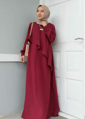 Model gamis simple tapi mewah