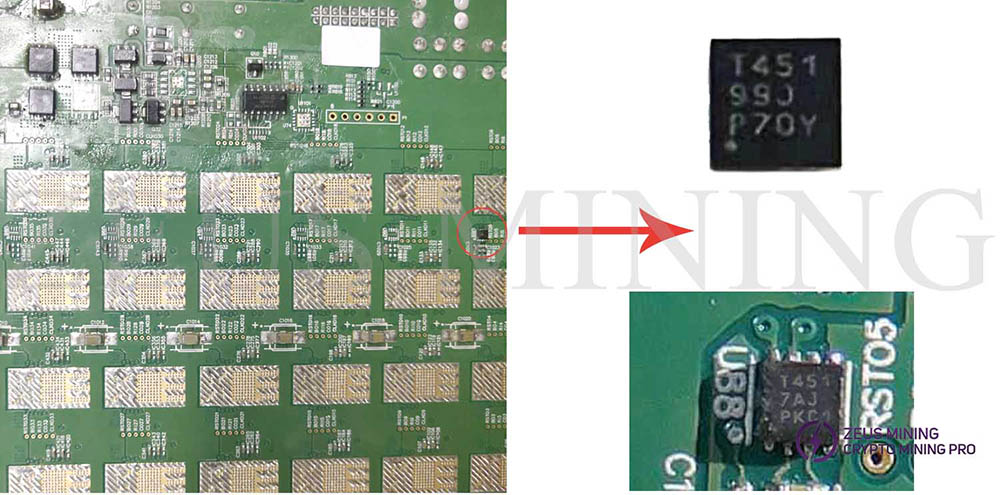 V1.6.1 version T451 Temperature sensor chip
