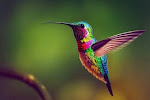 10 Dazzling bird's