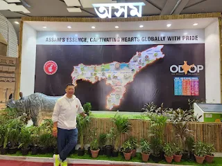 Assam Pavilion Captures Singapore's Interest: High Commissioner Wong Eyes Direct Exports at IITF 2023 in New Delhi