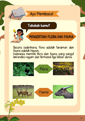 Catatan Flora dan Fauna Ilmu Pengetahuan Sosial Kelas 5 SD