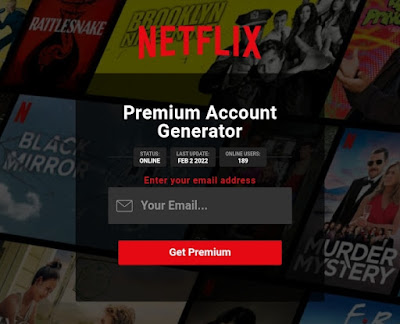 Netflix Premium Account Generator New Viral Script Download