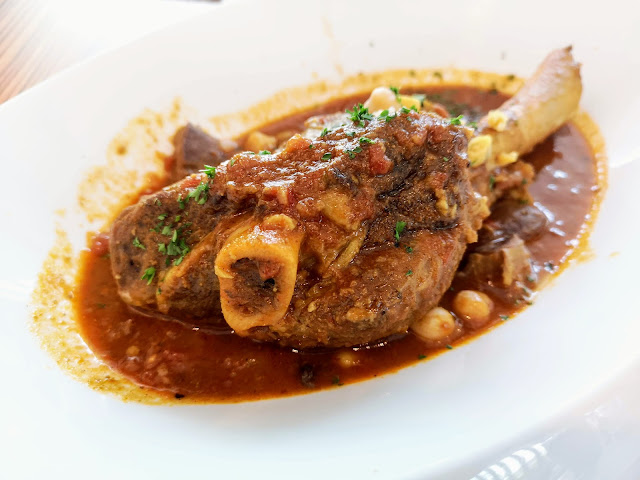 Braised Lamb Shank with Moroccan Spice