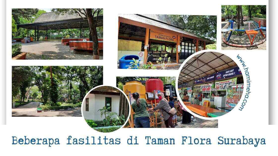 Fasilitas di taman flora surabaya