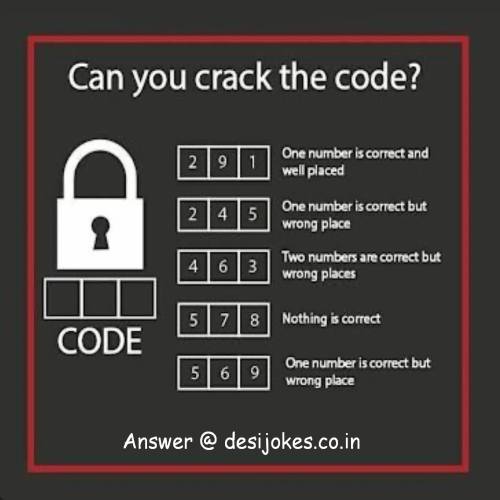 Crack the code 291 puzzle