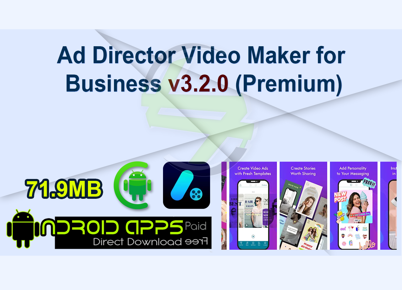 Ad Director Video Maker for Business v3.2.0 (Premium)