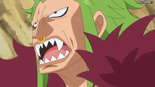 ワンピースアニメ ドレスローザ編 712話 バルトロメオ Bartolomeo CV.森久保祥太郎 | ONE PIECE Episode 712