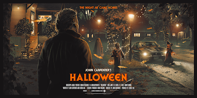 Halloween Movie Poster Screen Print by Juan Ramos x Grey Matter Art