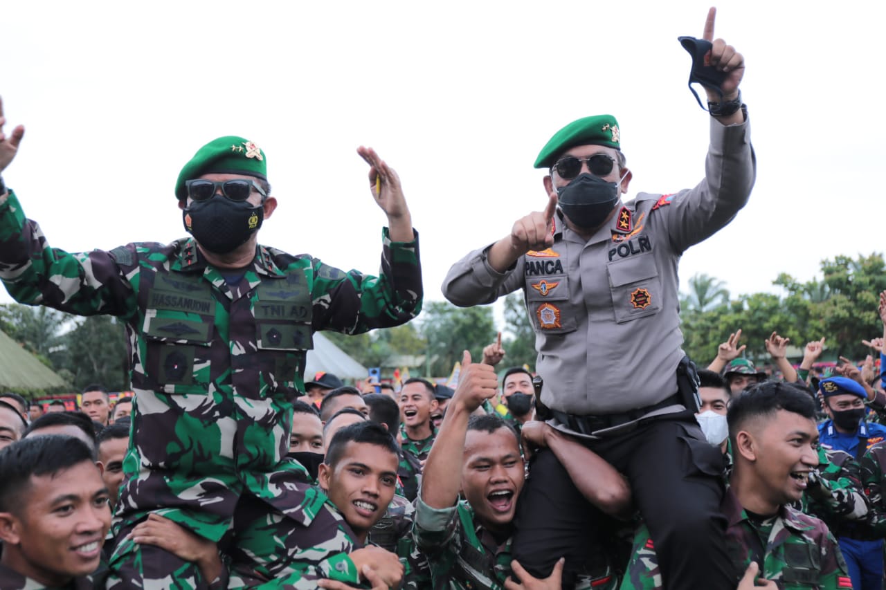 Sinergitas TNI Polri di Sumut Luar Biasa, Irjen Panca: Kita semakin Solid