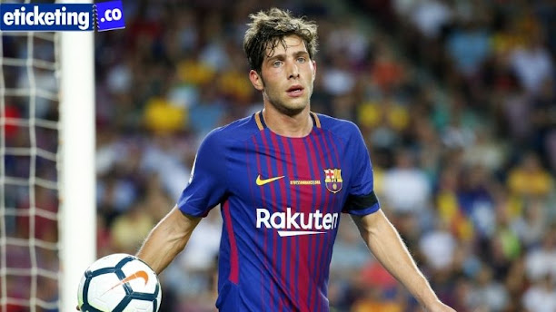 According to Barcelona, Sergi Roberto will be out for the next four months